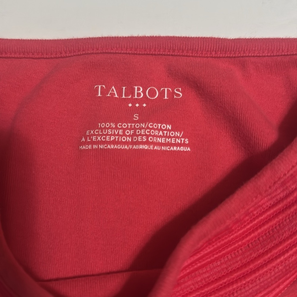 Women’s Pink Talbots Sleeveless Shirt - Picture 3 of 3